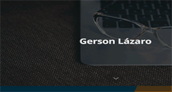 Desktop Screenshot of gersonlazaro.com